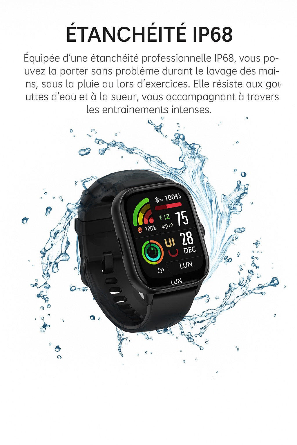 Montre Connectée IUTECH Y7