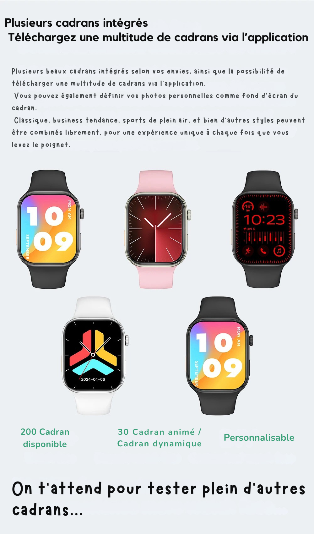 Montre Connectée P98 SIMSONLAB