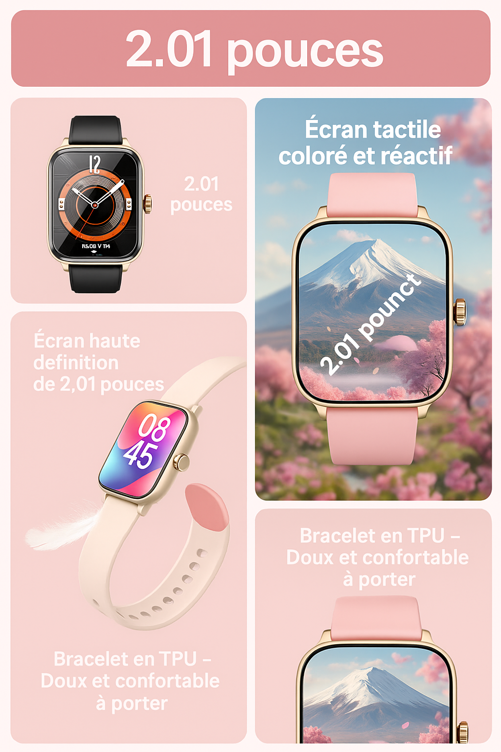 Montre Connectée LAXASFIT H9