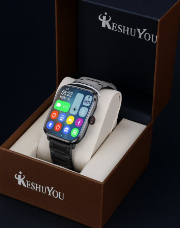 Montre Connectée KESHUYOU H9 Pro MAX