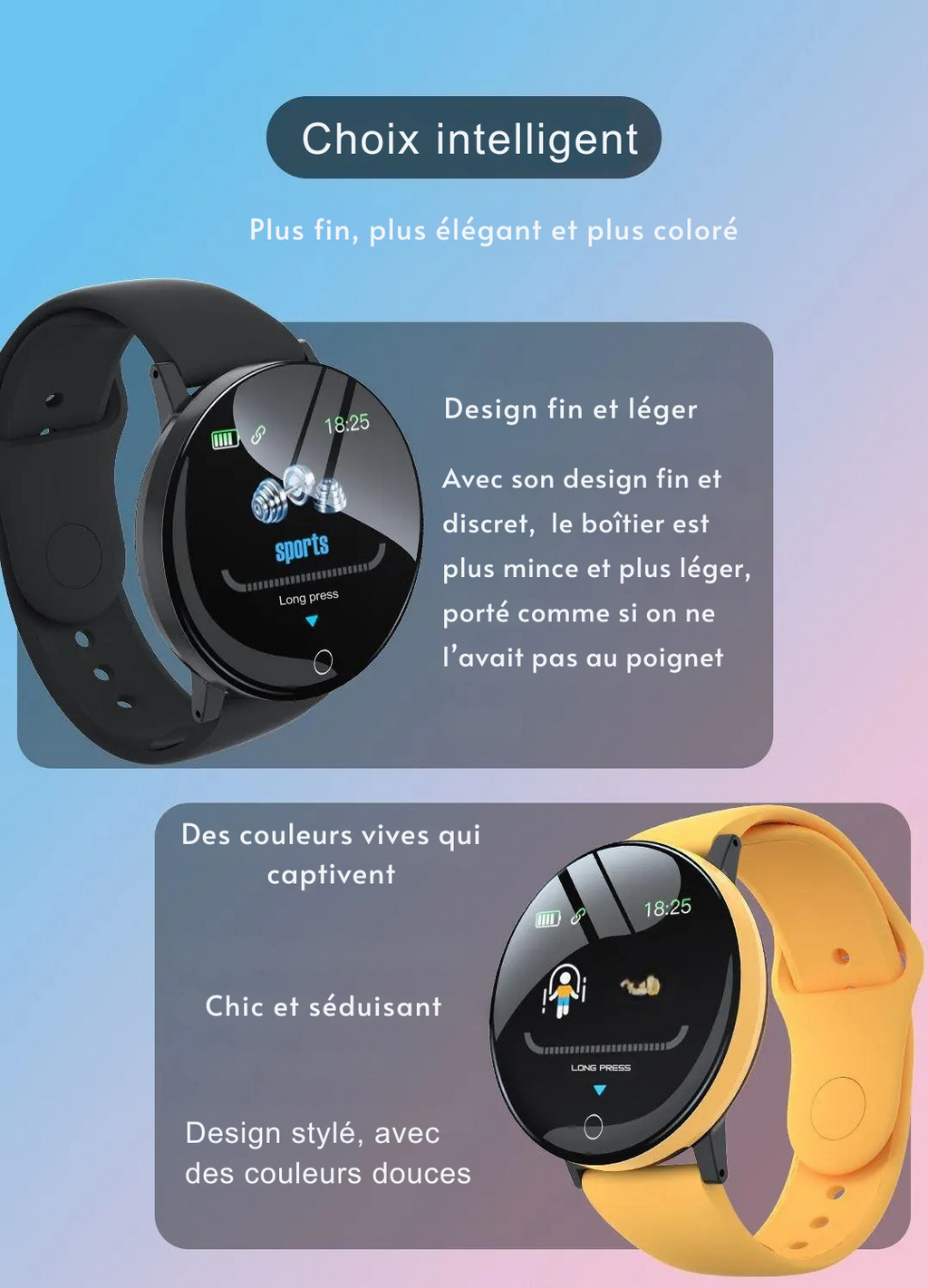 Montre Connectée MOSIZAVE BlueFit