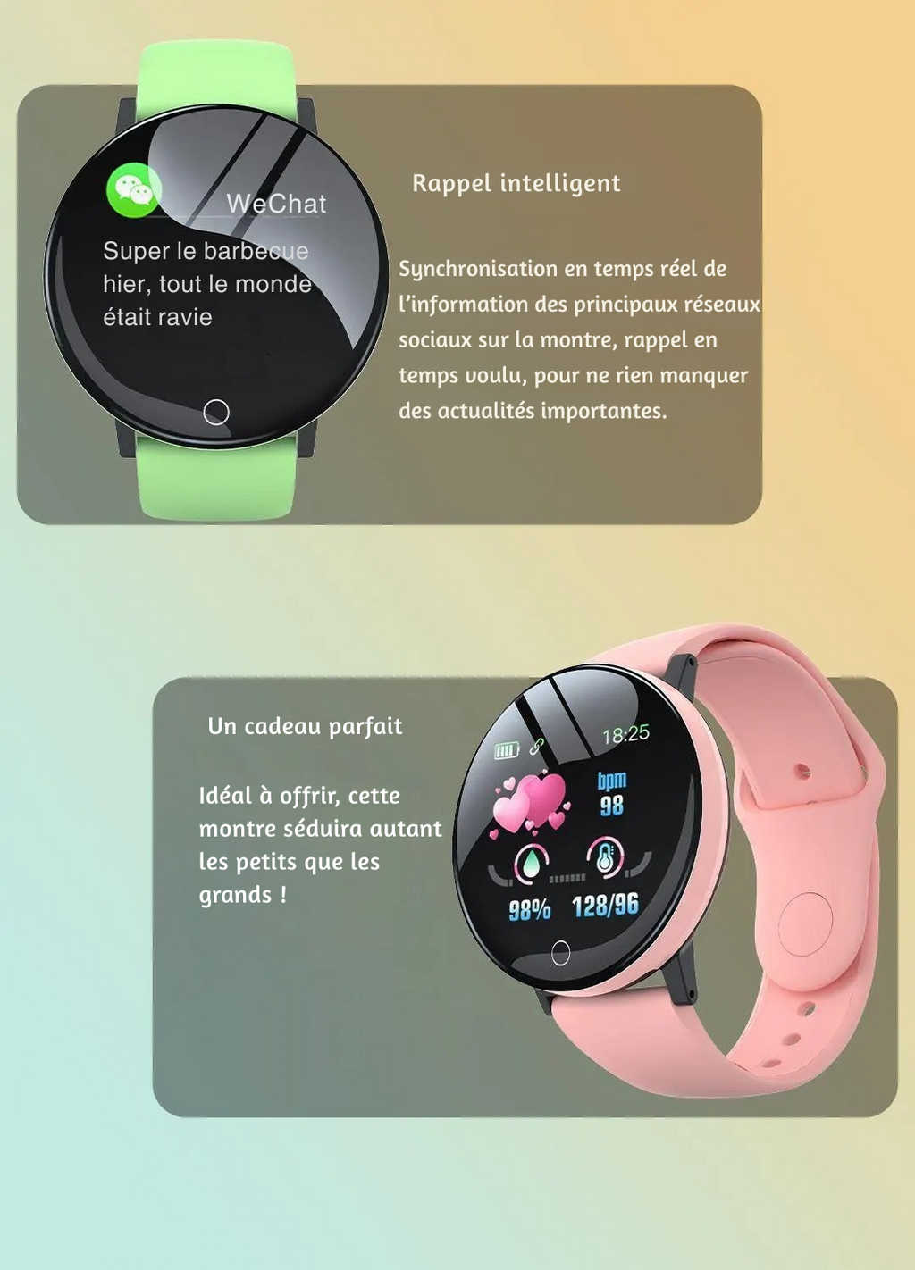 Montre Connectée MOSIZAVE BlueFit