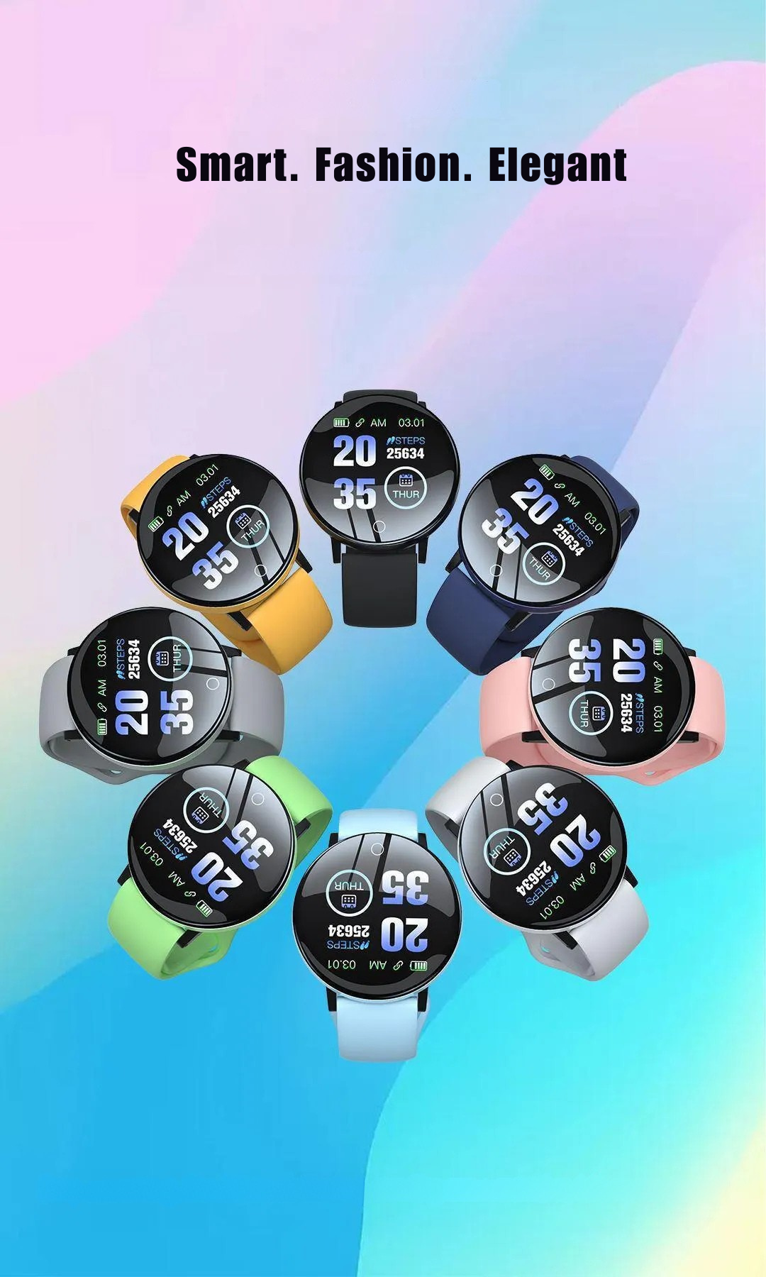 Montre Connectée MOSIZAVE BlueFit